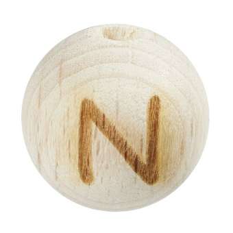 3260653 Schnulli-Kugel 15mm, N Buche  10St 