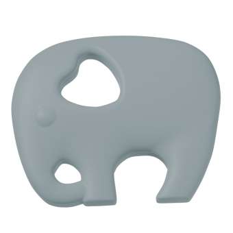 3264006 Schnulli Elefant 8cm grau 