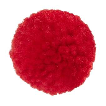 3425345 Pompons 50mm rot 3St 