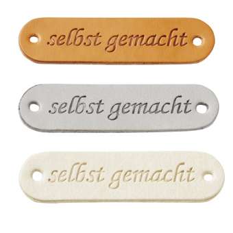 3440003 Label selbst gemacht  45x12mm, 4St grau 