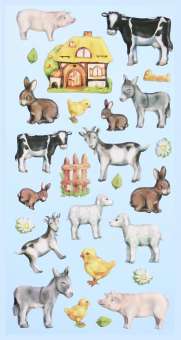 3451163 Sticker Bauernhof-Tiere 