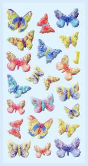 3451224 Softy-Sticker Schmetterling 