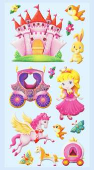 3451241 Softy-Sticker Prinzessin III 