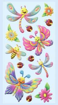 3451252 Softy-Sticker Schmetterlinge II 