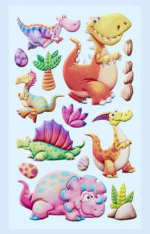 3451273 Softy-Sticker Dinos III 