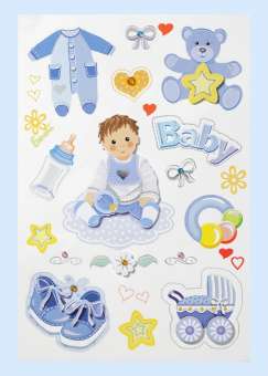 3451326 Sticker Baby Boy 