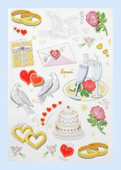3451333 Sticker Hochzeit I 