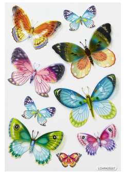 3451380 Sticker-Schmetterling I 