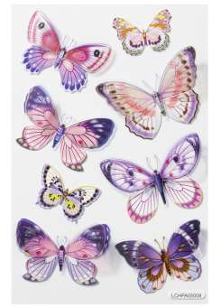 3451382 Sticker-Schmetterling III 