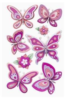 3451388 Sticker Schmetterling IX 