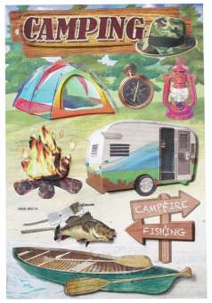 3451432 Sticker Camping 
