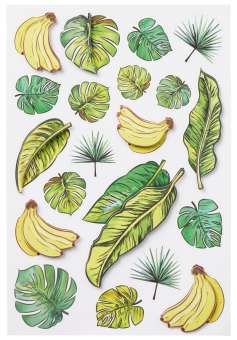 3451523 Sticker Blätter/Früchte 