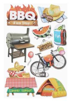 3451532 Sticker Barbecue 
