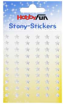 3451777 Stony-Stickers Stern 6mm kristall 