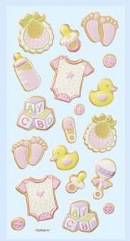 3452221 SOFTY-Sticker Baby-Girl III 