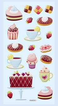 3452223 SOFTY-Sticker Cup-Cakes 