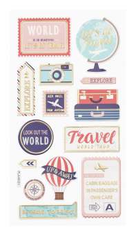 3452238 Softy Sticker Travel 