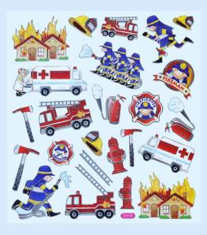 3452323 Hobby-Design Sticker Feuerwehr 