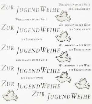 3452399 Design Sticker Zur JugendweiheI 