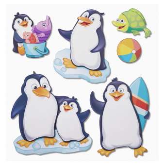 3452574 3 D Sticker XXL Pinguine 