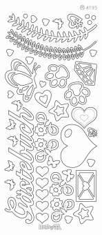 3461038 Konturensticker Gästebuch, toffee 