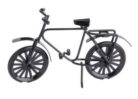 3470023 Fahrrad 9,5 x 6cm schwarz 
