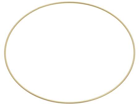 3471449 Metall-Ring Ø10cm gold beschichtet 