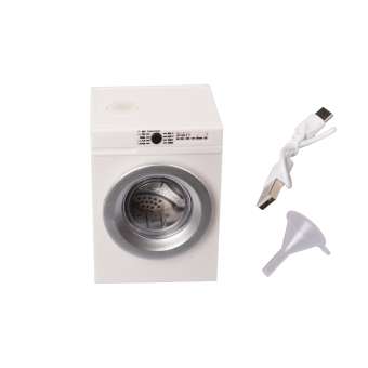 3481304 Waschmaschine, inkl. Batterie + USB-Ladekabel 