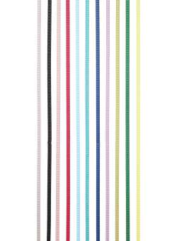 3822747 Rippsband 3mm/25m schwarz 