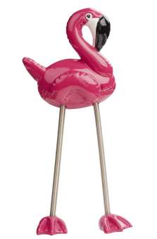 3870636 Flamingo  2D, 14cm, Magnet, pink 