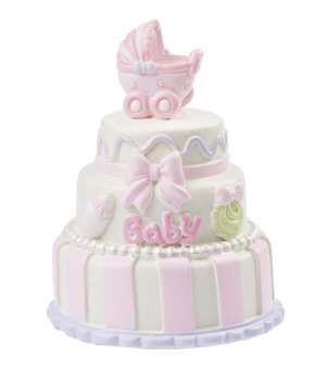 3870712 Baby-Girl Torte, 7,5cm 