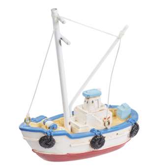 3870744 Fischerboot, 7,5cm, dunkelblau 
