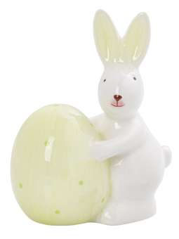 3870902 Hase 8 x 9,5cm, hellgrün 
