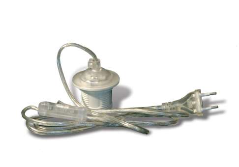 3910073 Kabelzuleitung mit Schalter transparent 