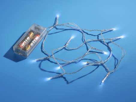 3910727 LED Lichterkette 20 LED blauesLicht 