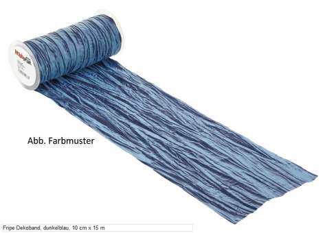 3980762 Fripe-Band 10cm/15m dunkelblau 