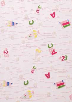 3981719 Stoff Schule rose 29cm/15m 