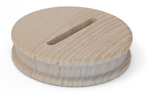 39.4858 Sparstrumpfscheiben Buche, 58 mm 