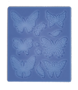 45562 Texturmatte Schmetterlinge 