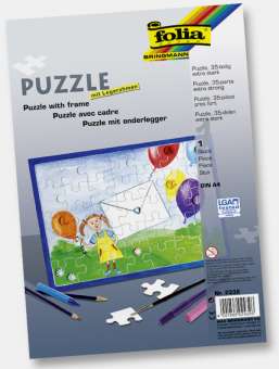 510430 Blanko-Puzzle A4 21x29,7/35 Teile 