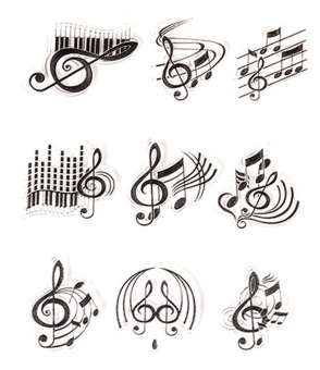 512432 Clear Stamp Musik 