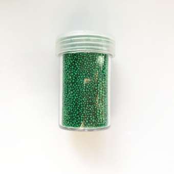 521717 Mini Perlen ca.1mm 22g grün 