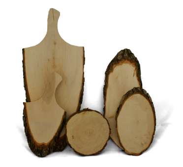 55.1081 Rindenbrett oval 20-23 x 10 x 1 cm 