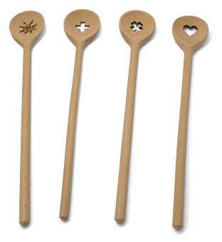 46.8063 Kochlöffel Herz 30cm, ovale Schale 
