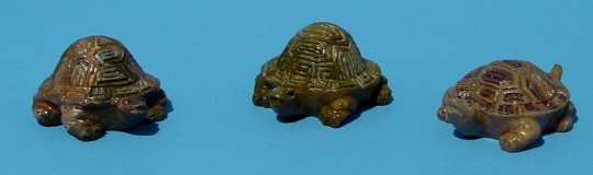 588182 Schildkröten 3,5cm oliv / braun assortiert 3 Stk. 