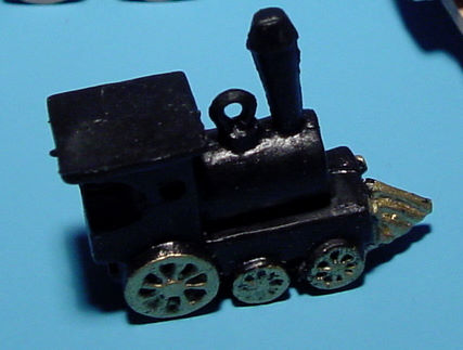 588612 Lokomotive schwarz   3,5cm 