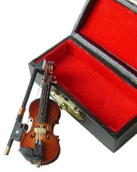 588939 Violine 5.7cm in Koffer 