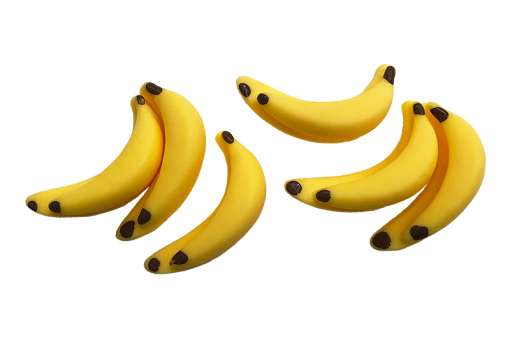 588984 Banane 3cm 5St. gelb 