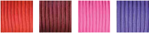 600221 Paracord uni rot 1 Rolle à 50m 